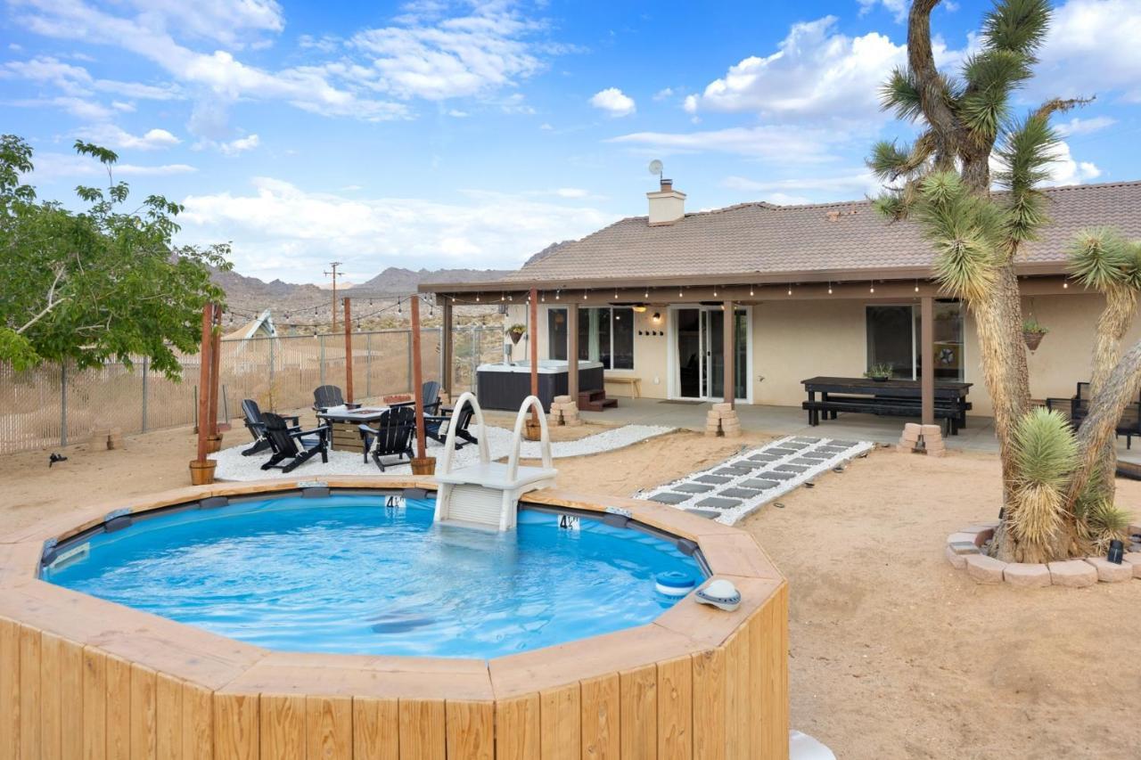 Alana House - Pool, Hot Tub, Bbq, Fire Pit And Walk To Hikes! Home Joshua Tree Eksteriør billede