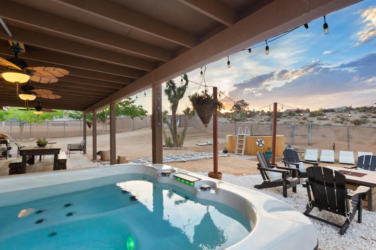 Alana House - Pool, Hot Tub, Bbq, Fire Pit And Walk To Hikes! Home Joshua Tree Eksteriør billede