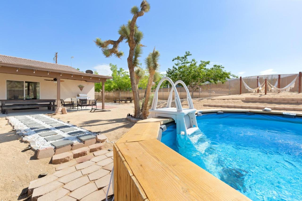 Alana House - Pool, Hot Tub, Bbq, Fire Pit And Walk To Hikes! Home Joshua Tree Eksteriør billede
